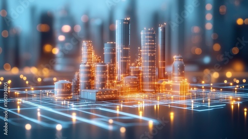 Smart City of the Future: Advanced Technology, Urban Networks, and Connected Living for Modern City Infrastructure and Sustainable Growth