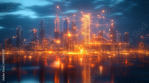 Smart City of the Future: Advanced Technology, Urban Networks, and Connected Living for Modern City Infrastructure and Sustainable Growth
