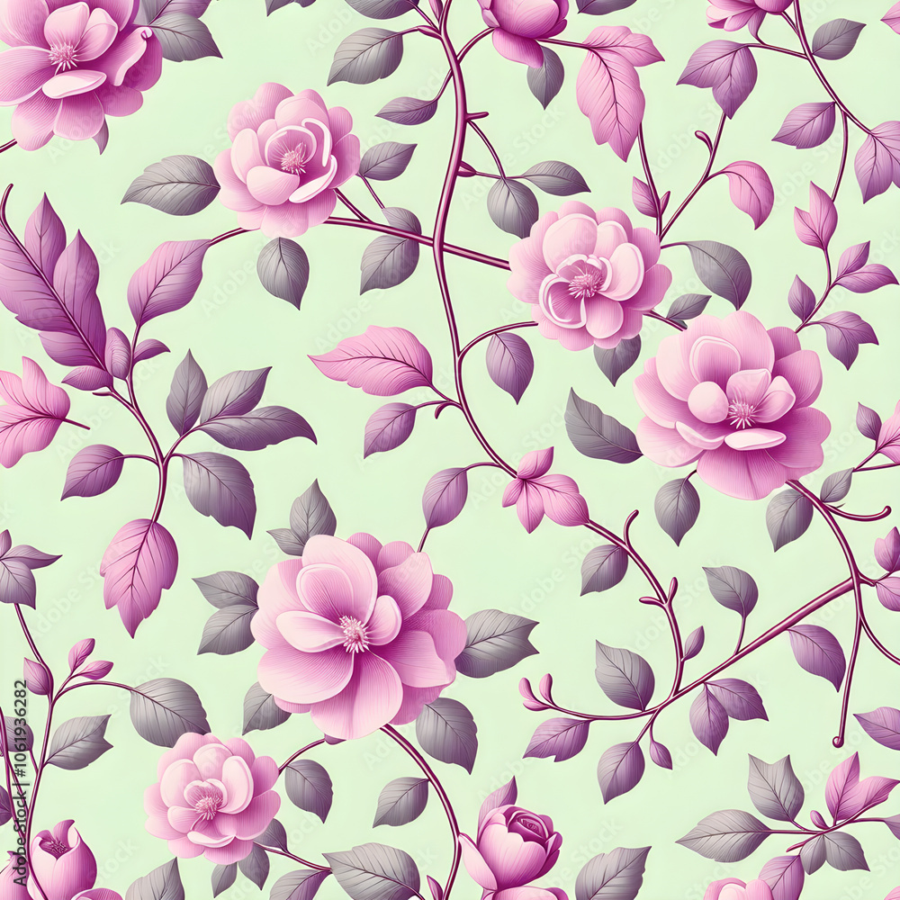 seamless pattern with flowers seamless pattern with flowers