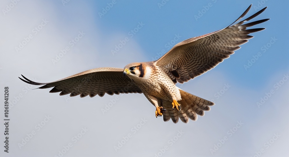 Obraz premium Falcon soaring high 