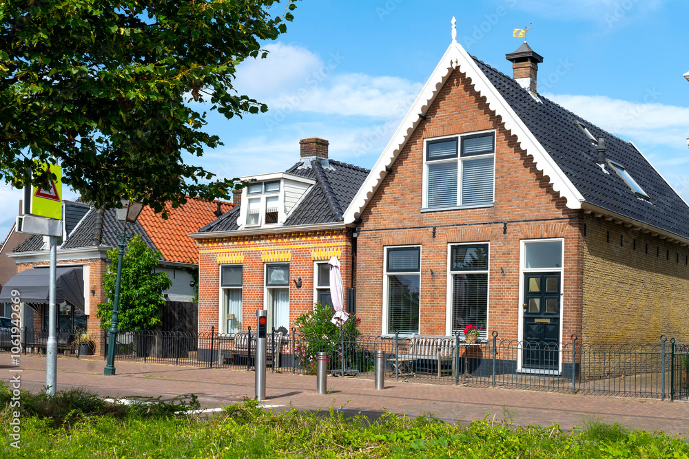 Lemmer, Holland, Friesland, Hafenszene in der Altstadt Lemmer, Holland, Friesland, Hafenszene in der Altstadt