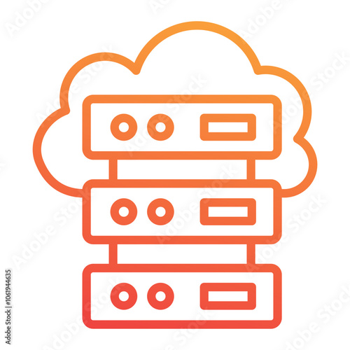 Cloud Server Icon