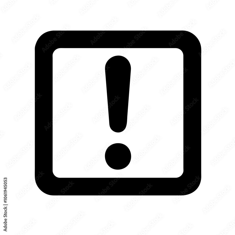 Exclamation Mark Icon Exclamation Mark Icon