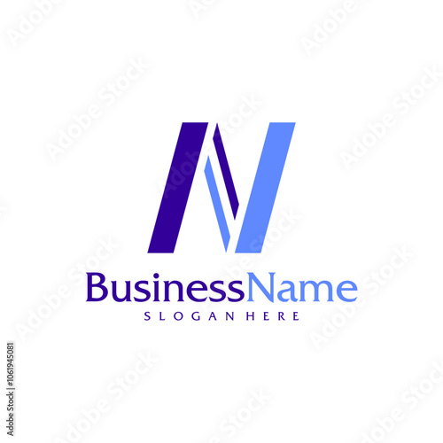 Free Download Modern letter AV logo design vector. Creative A V N logo concepts template - GFXLoad