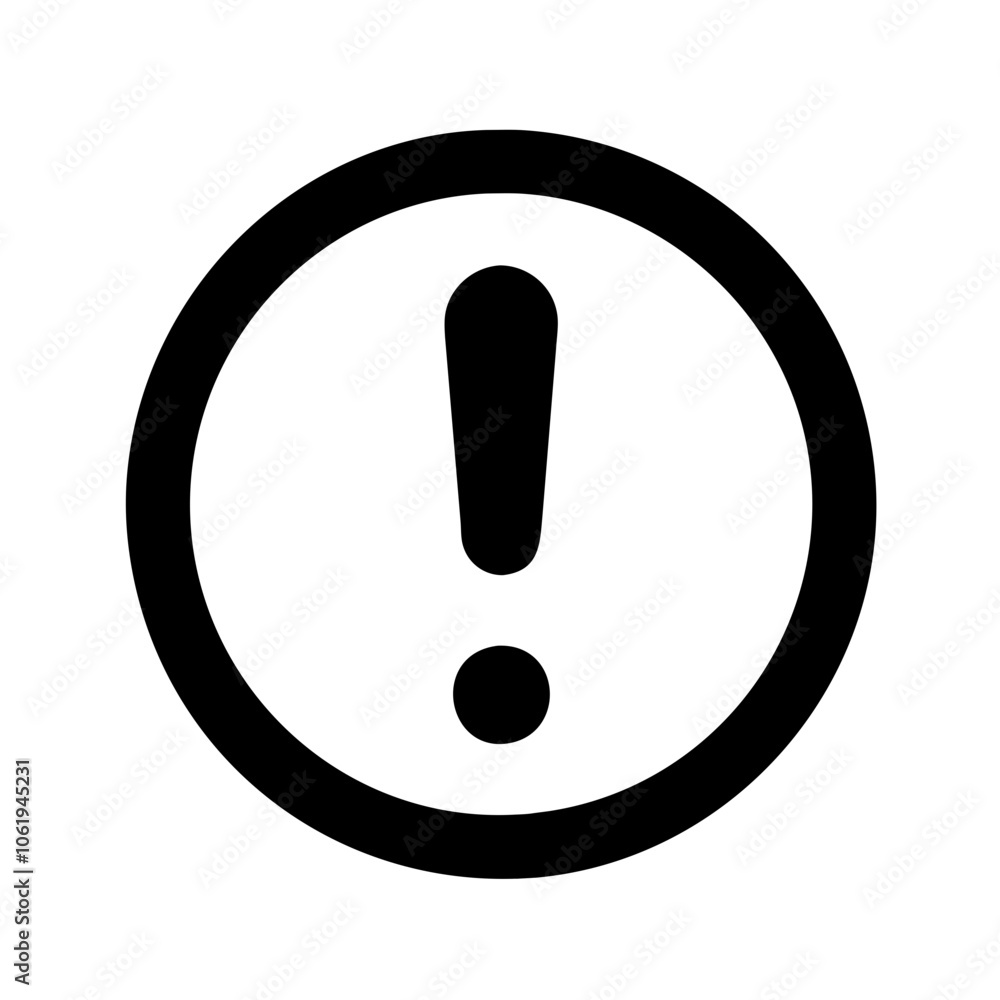Exclamation Mark Icon Exclamation Mark Icon