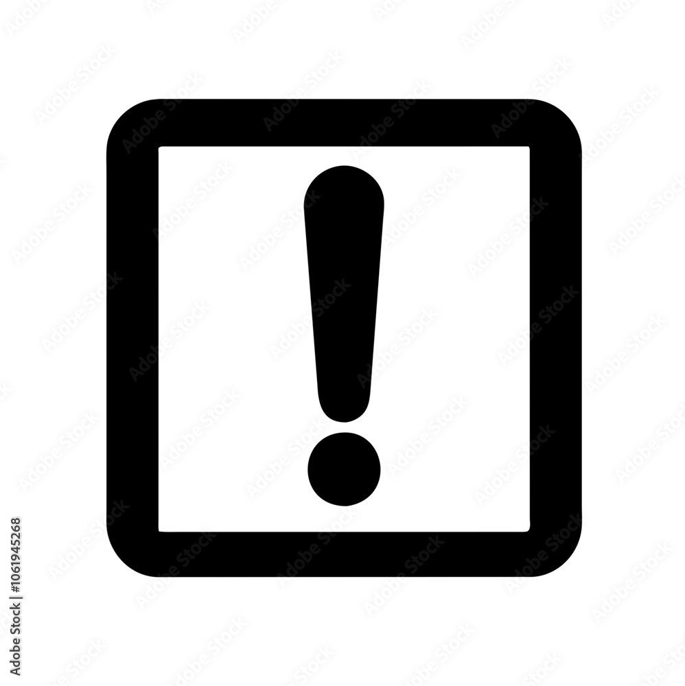 Exclamation Mark Icon Exclamation Mark Icon