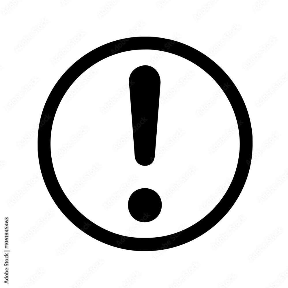 Exclamation Mark Icon Exclamation Mark Icon