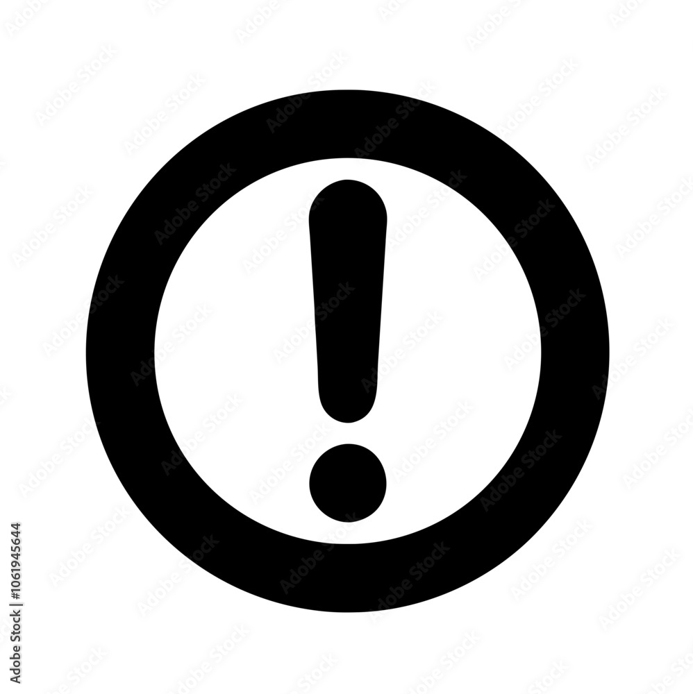 Exclamation Mark Icon Exclamation Mark Icon