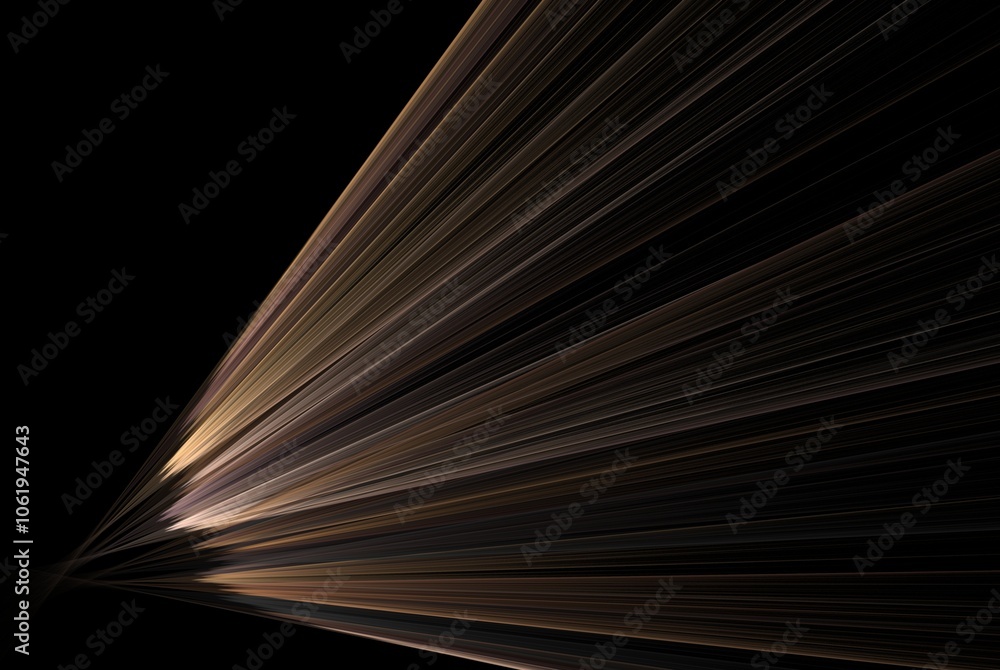 Fototapeta premium Computer generated fractal pattern and shape