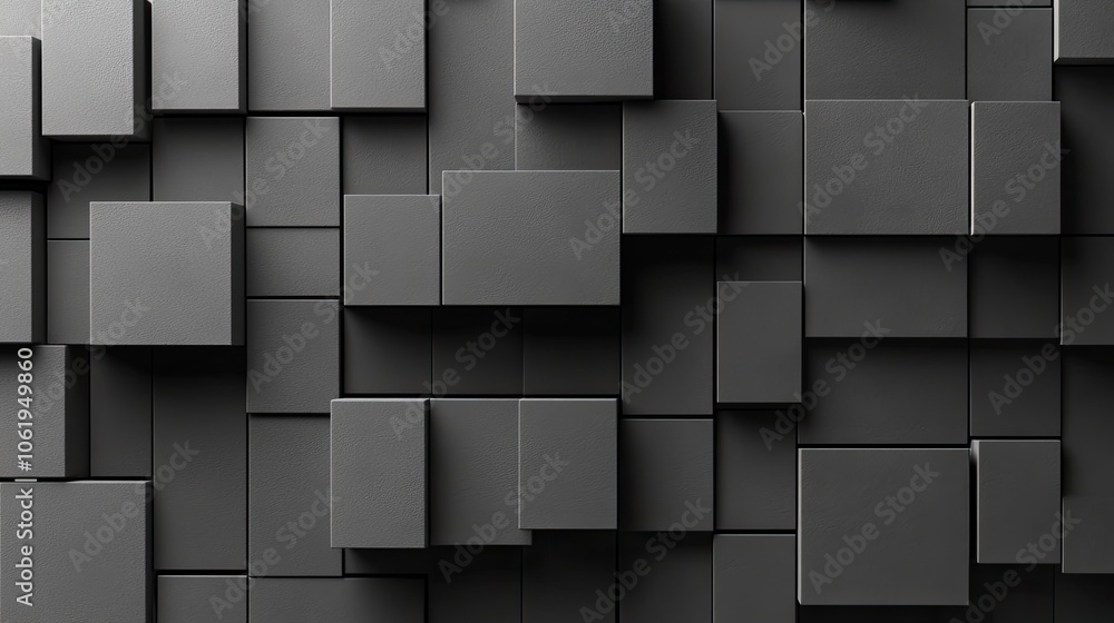 Elegant gray 3D cubes offering a stylish and textured background, leaving space for product placement or text. Elegant gray 3D cubes offering a stylish and textured background, leaving space for product placement or text.