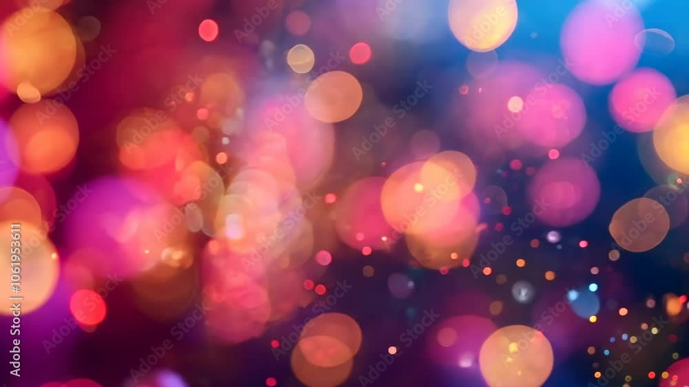 Abstract background with bokeh Abstract background with bokeh