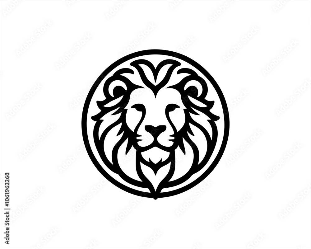 lion head icon lion head icon