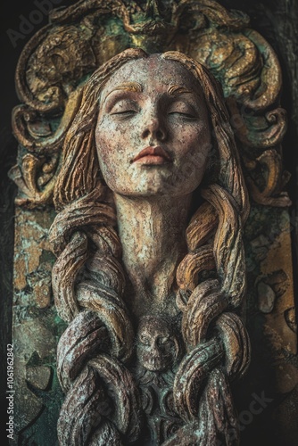 Ancient Celtic mythological goddess Lilith.