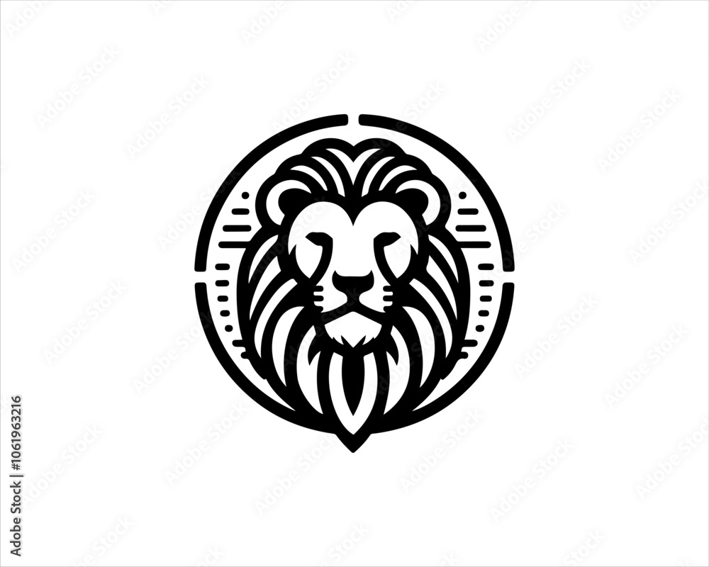 tattoo of a lion icon tattoo of a lion icon