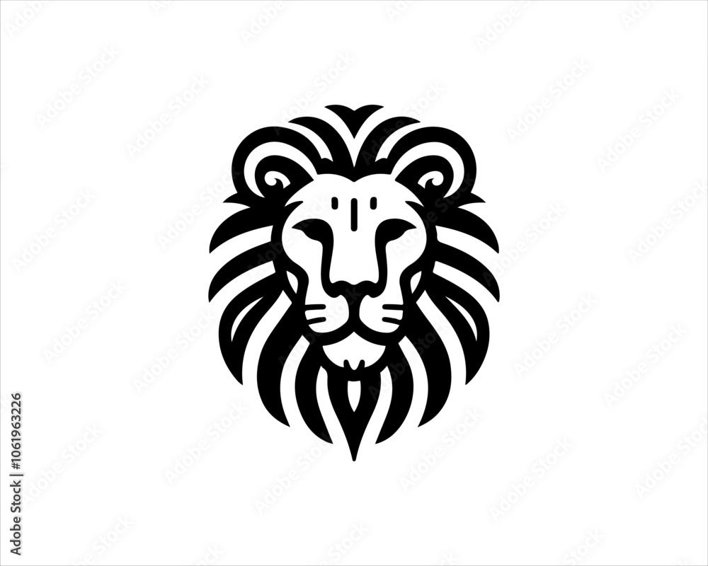 Obraz premium lion head mascot