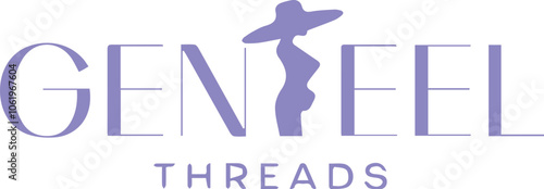  Elegant clothing shop logo named Genteel Threads.