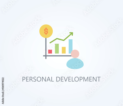  Personal Development Vector, Icon Or Logo Sign Symbol Illustration 