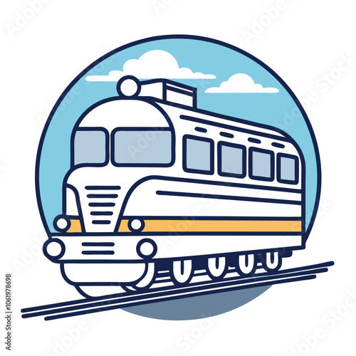 train vector illustration.