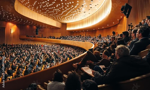 Audience at Concert Hall