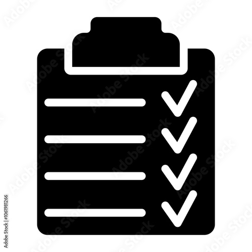 list black icon
