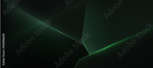 green abstract green light abstract ,background polygon elegant background and frame background