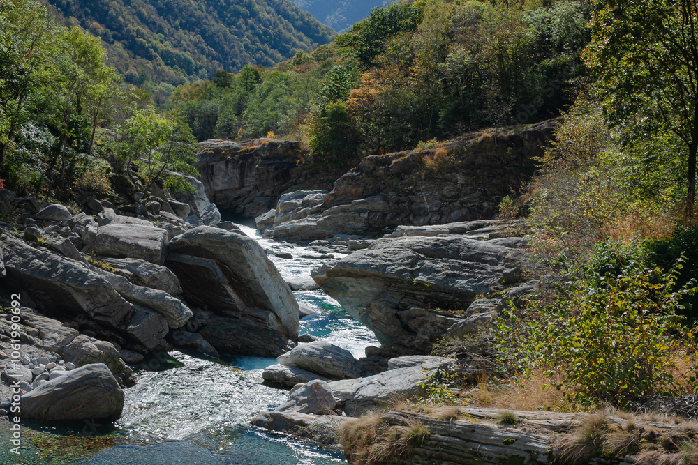 stones in the verzasca river valley stones in the verzasca river valley