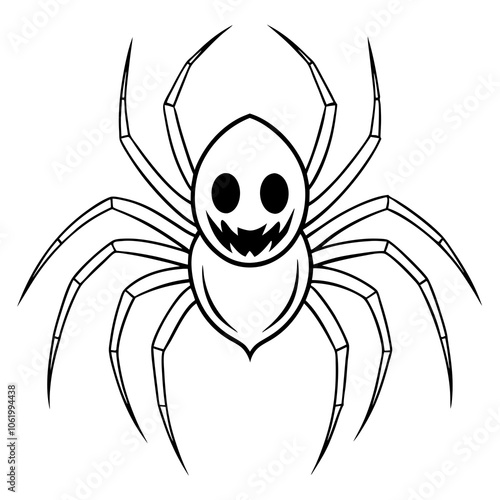 spooky-spider-vector-art-illustration