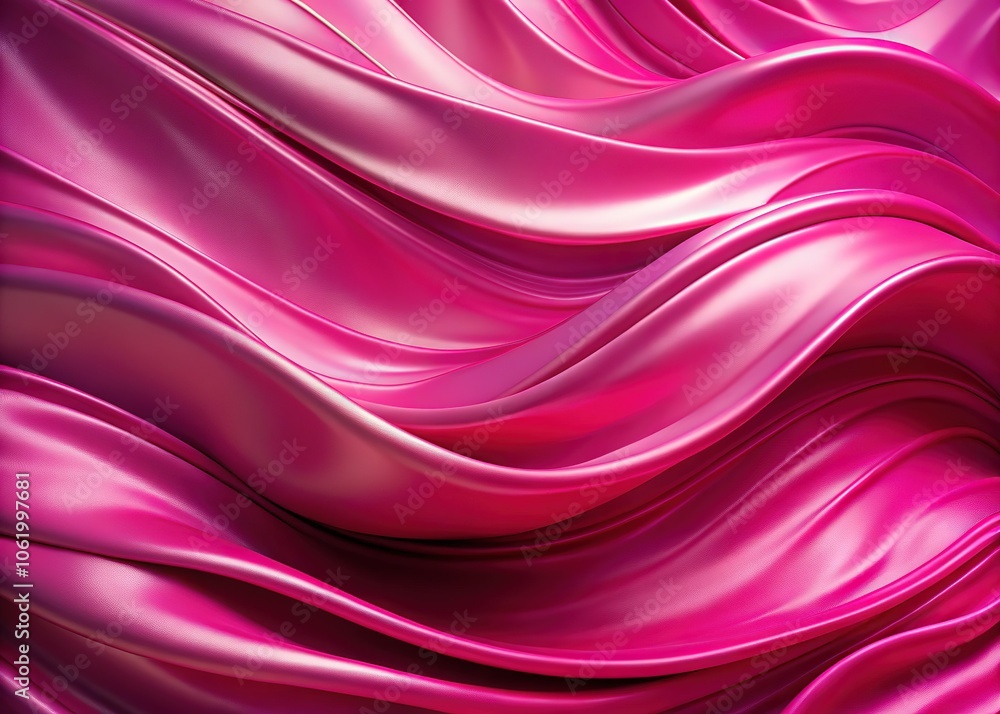 Fototapeta premium Abstract Pink Curve Background Aerial Photography