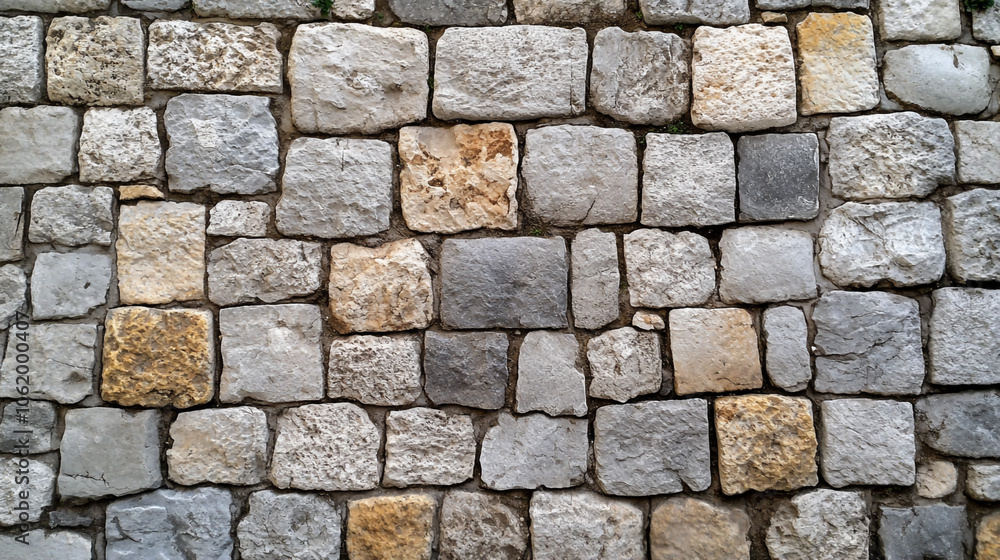 Rustic Stone Wall Texture Background Gray Beige Masonry Rough Uneven Vintage Old Rustic Stone Wall Texture Background Gray Beige Masonry Rough Uneven Vintage Old
