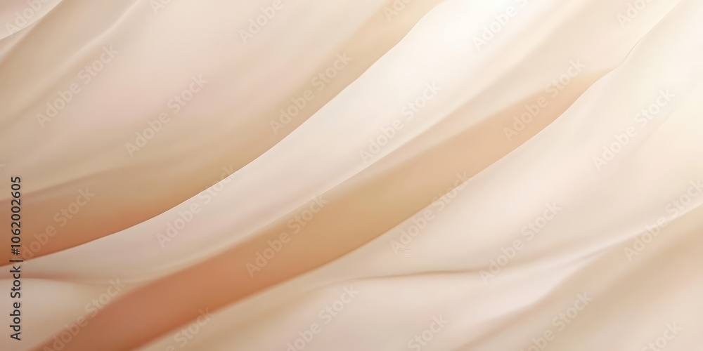 Fototapeta premium Soft Creamy Fabric Texture Background