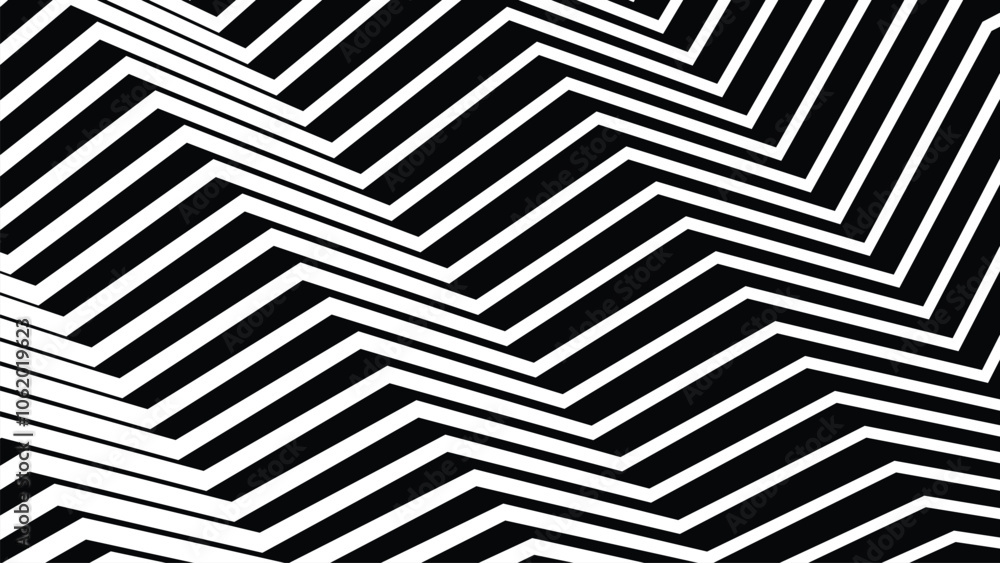 Black and white seamless zig zag pattern abstract background Black and white seamless zig zag pattern abstract background