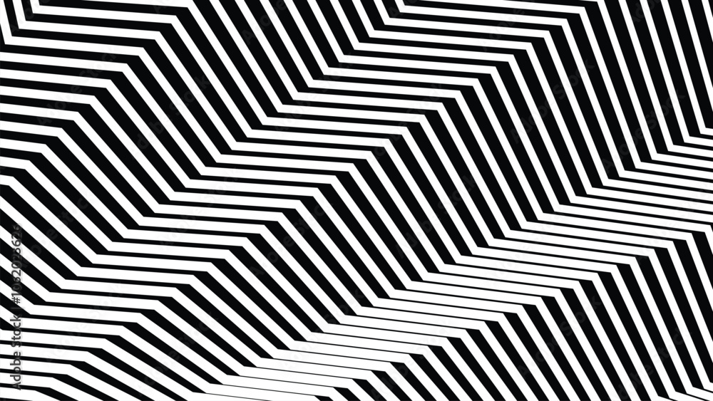 Black and white seamless zig zag pattern abstract background Black and white seamless zig zag pattern abstract background