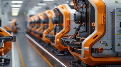 Industrial Automation: Robotic Arms in High-Volume Production Setting