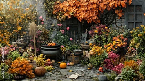 Autumnal Witch's Garden photo