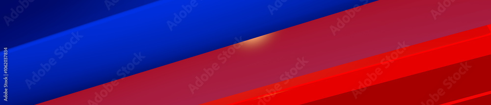 Abstract background 3D design with red and blue color for news and print media Abstract background 3D design with red and blue color for news and print media