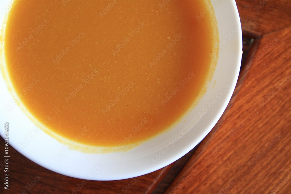 A Bowl of Classic Tomato Soup, Comforting and Warm A Bowl of Classic Tomato Soup, Comforting and Warm