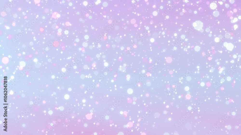 bokeh lights and shiny glitter stars falling on unicorn pink and blue background animation,pastel soft colors motion background bokeh lights and shiny glitter stars falling on unicorn pink and blue background animation,pastel soft colors motion background