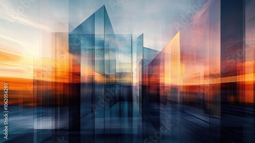 Glass Cityscape.