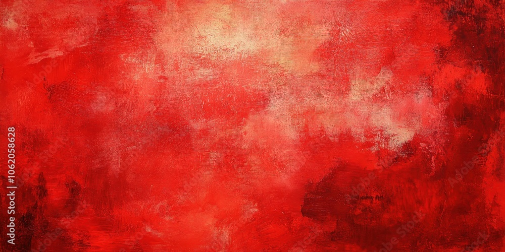 Fototapeta premium Abstract Red Painting