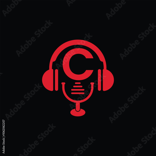 Audio Studio Logo With Letter C