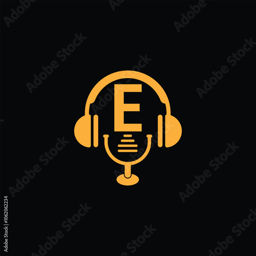 Audio Studio Logo With Letter E