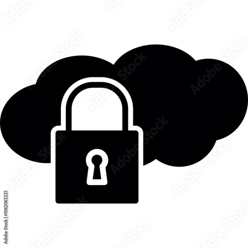 Cloud Lock Icon