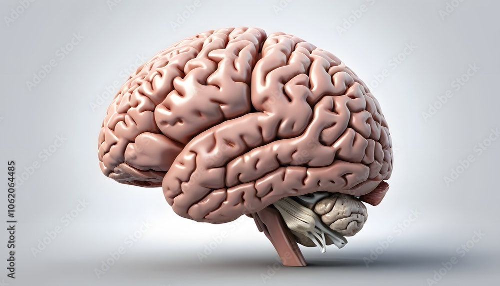 An In-Depth Visual Representation of the Human Brain, Perfect for Educational and Scientific Purposes An In-Depth Visual Representation of the Human Brain, Perfect for Educational and Scientific Purposes