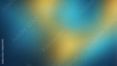 Gradient texture background wallpaper in abstract blue yellow colors