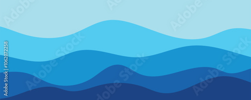 abstract background with waves