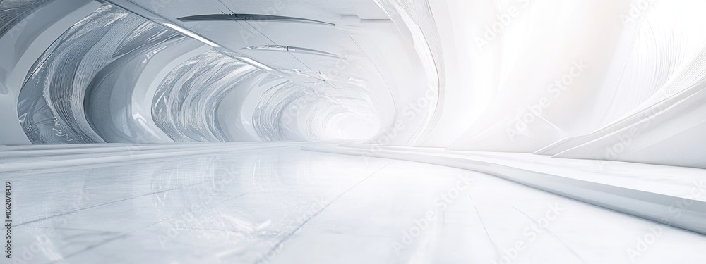Futuristic Tunnel. Futuristic Tunnel.