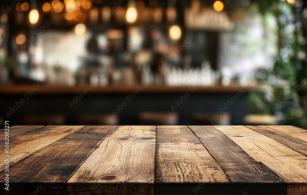 Wooden Table Bar Background. Wooden Table Bar Background.