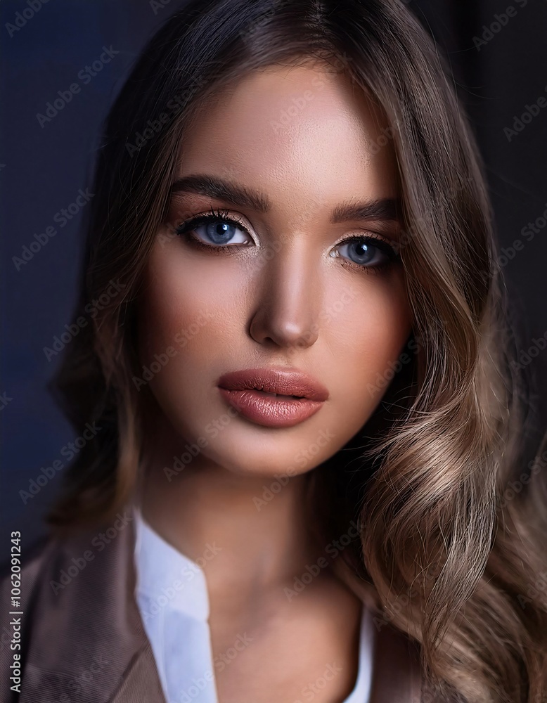 Naklejka premium Female Model