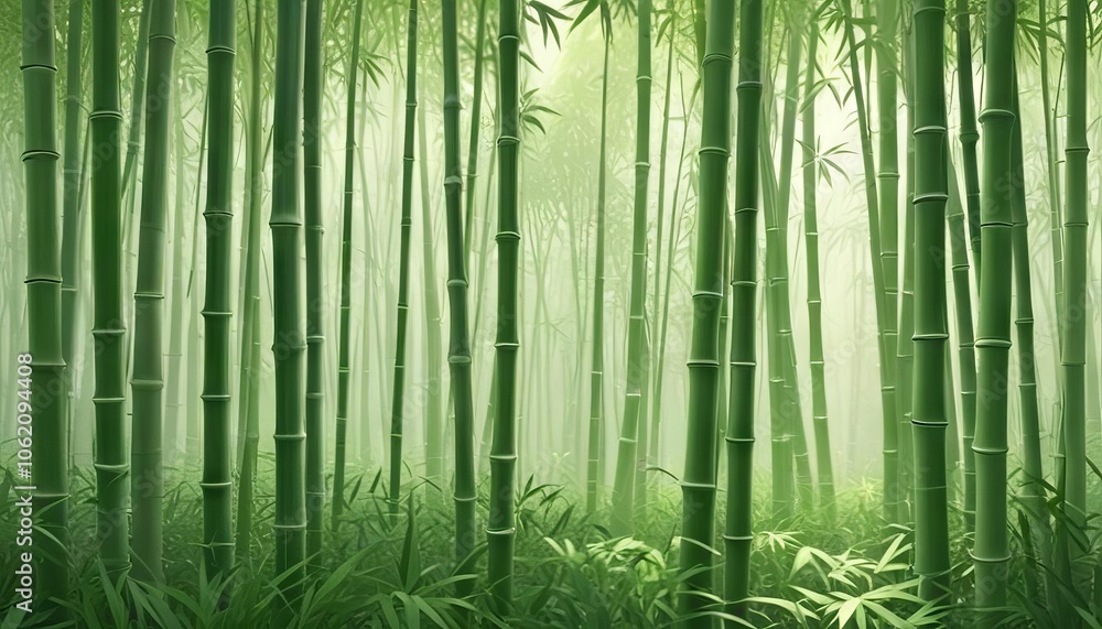 Fototapeta premium bamboo forest background