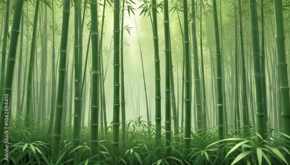 Fototapeta premium bamboo forest background